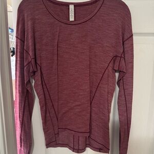 Lululemon sweat embrace long sleeve